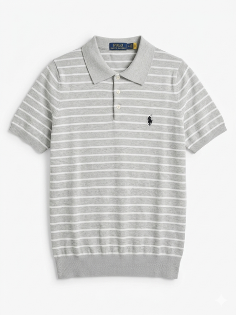 POLO RALPH LAUREN STRIPE KNIT T-SHIRTS