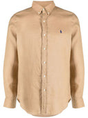 POLO RALPH LAUREN LINEN BASIC SHIRT