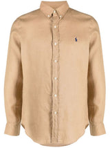 POLO RALPH LAUREN LINEN BASIC SHIRT