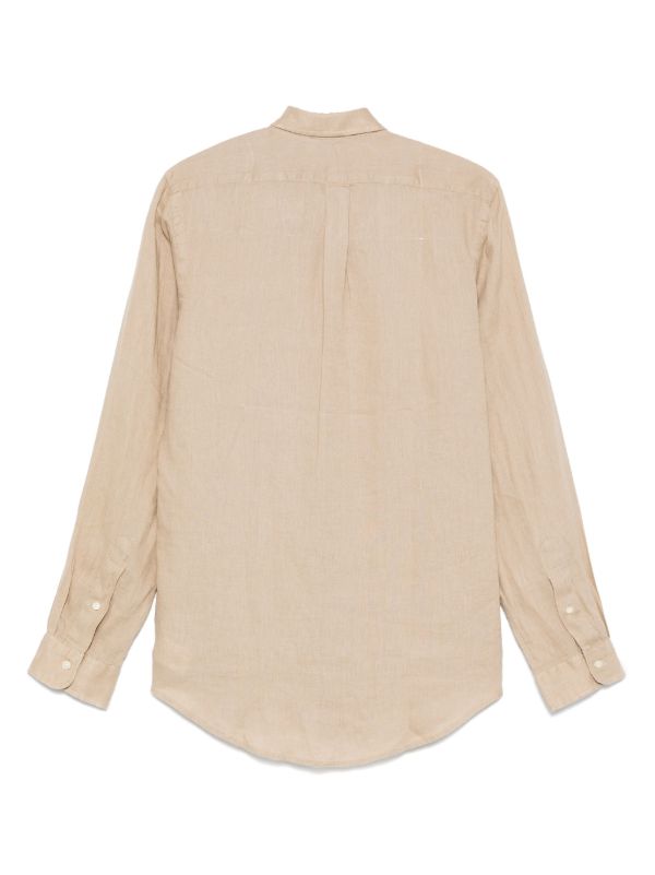 POLO RALPH LAUREN LINEN BASIC SHIRT
