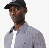 LACOSTE STRIPED OXFORD SHIRT