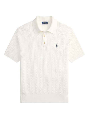 POLO RALPH LAUREN CABLE KNIT T-SHIRT