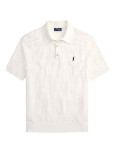 POLO RALPH LAUREN CABLE KNIT T-SHIRT