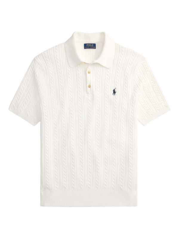 POLO RALPH LAUREN CABLE KNIT T-SHIRT