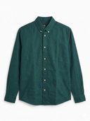 Calvin Klein logo-embroidered button-down shirt - Urban store