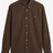 Emporio Armani logo-embroidered button-down shirt - Urban store