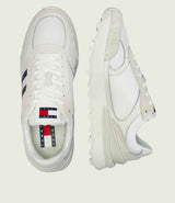 Tommy Jeans Suede Cleat Mixed Texture Trainers