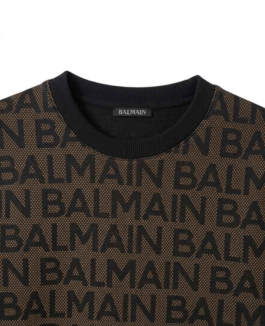 BALMAIN PARIS ROUND REGULAR T-SHIRT