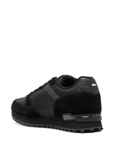 BOSS Sneakers with a stitched design
