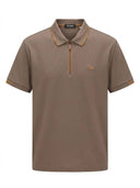 BOSS QUARTER ZIPPER POLO