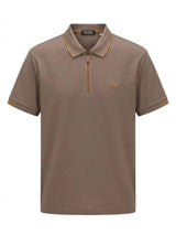 BOSS QUARTER ZIPPER POLO