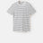 MANGO STRIPED SLIM-FIT LINEN T-SHIRT