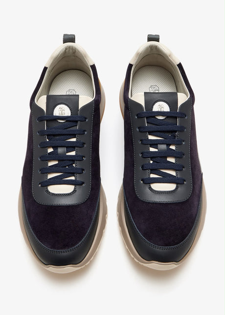 BRUNELLO CUCINELLI suede runner sneakers