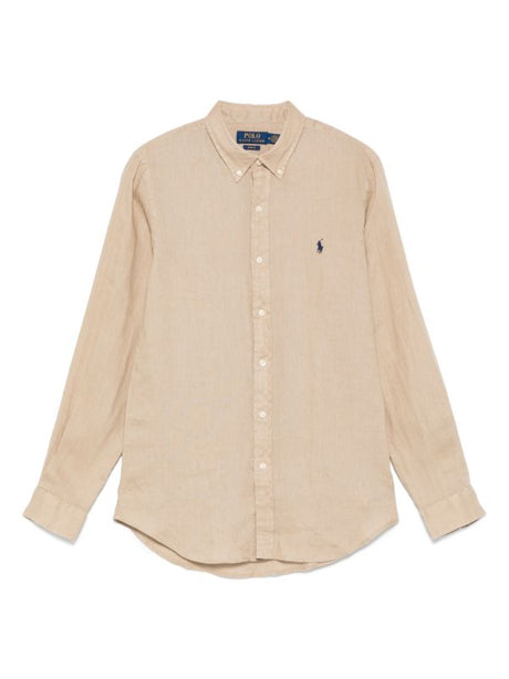 POLO RALPH LAUREN LINEN BASIC SHIRT