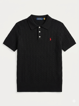 POLO RALPH LAUREN CABLE KNIT T-SHIRT