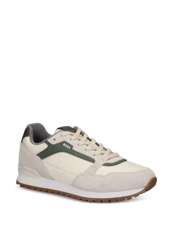 BOSS Sneakers with a stitched design