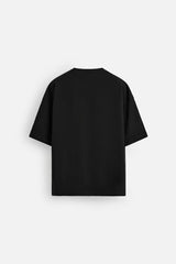 ZARA TEXTURED PRINTED TSHIRT