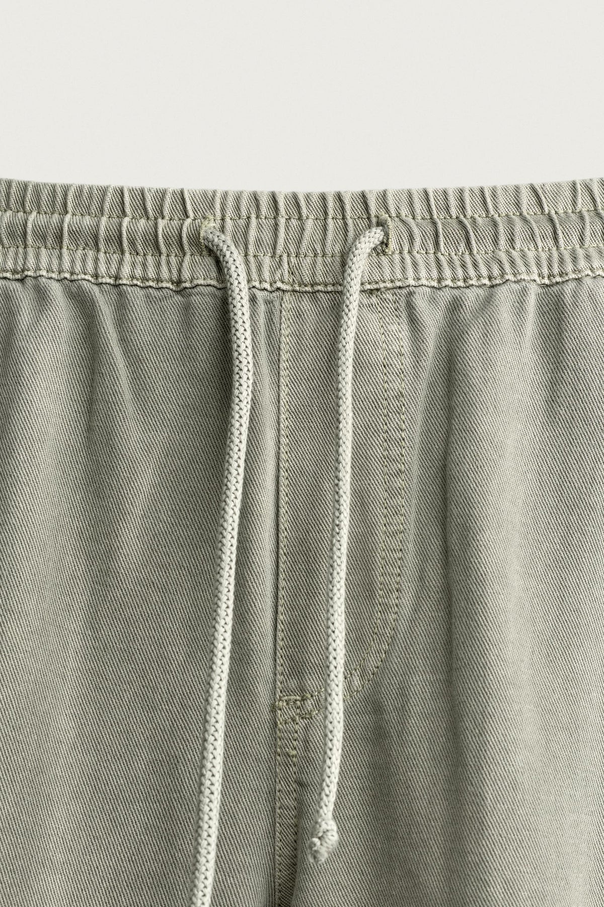 ZARA WASHED JOGGER WAIST