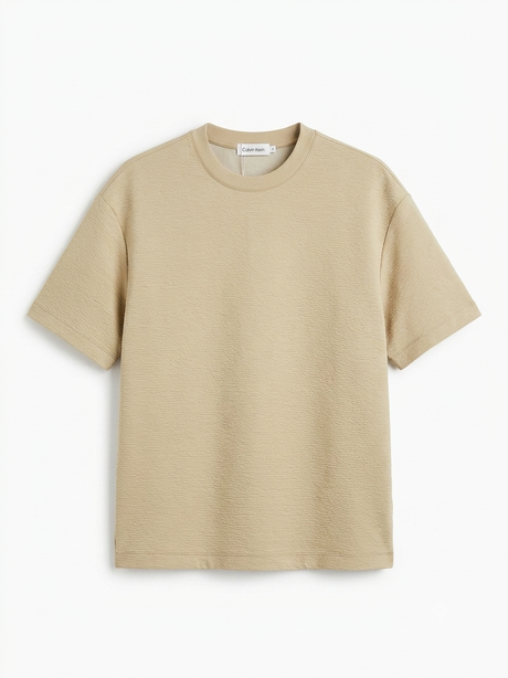 CALVIN KLEIN WITH LOGO BADGE T-SHIRT