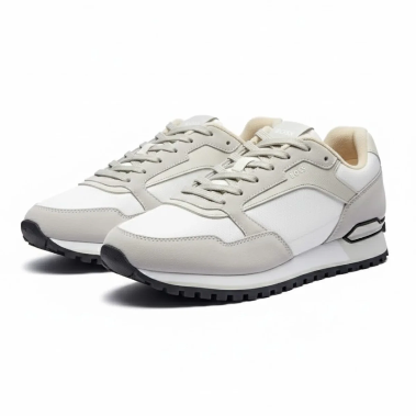 BOSS Sneakers with a stitched design