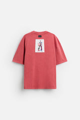 ZARA TSHIRT WITH CONTRAST PATCH