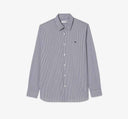 LACOSTE STRIPED OXFORD SHIRT