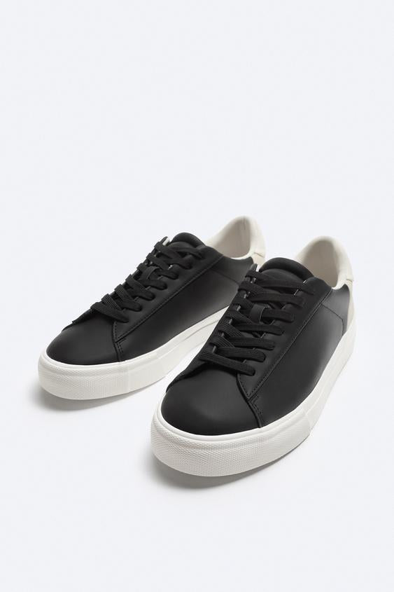 ZARA CONTRAST SNEAKERS