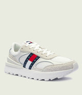 Tommy Jeans Suede Cleat Mixed Texture Trainers