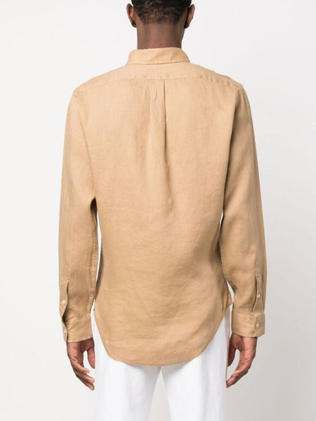 POLO RALPH LAUREN LINEN BASIC SHIRT