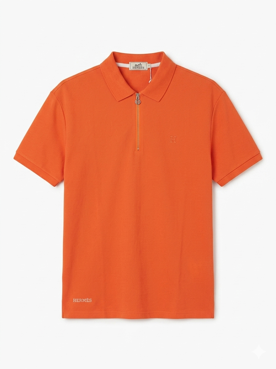 HERMES QUARTER ZIPPER POLO - Urban store