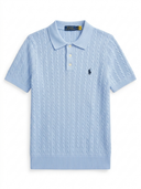 POLO RALPH LAUREN CABLE KNIT T-SHIRT