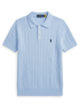 POLO RALPH LAUREN CABLE KNIT T-SHIRT