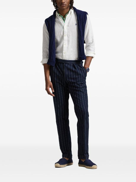 POLO RALPH LAUREN LINEN BASIC SHIRT