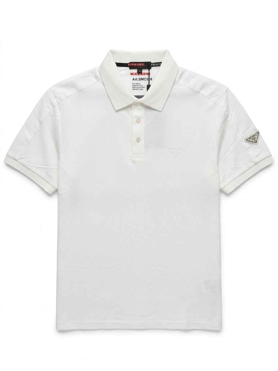 PRADA PIQUE POLO T-shirt