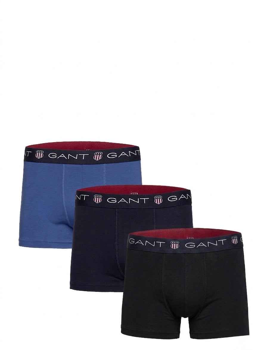 GANT WITH EMBROIDER LOGO 3-PACK BOXER