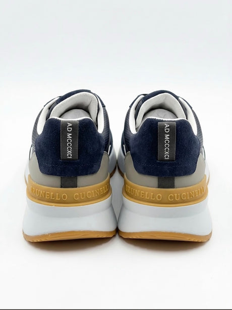 BRUNELLO CUCINELLI suede runner sneakers