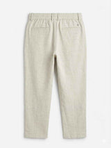 LORO PIANA RELAXED WITH METAL LOGO PANT