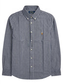 POLO RALPH LAUREN STRIPED WITH BEIGE LOGO SHIRT