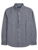 POLO RALPH LAUREN STRIPED WITH BEIGE LOGO SHIRT