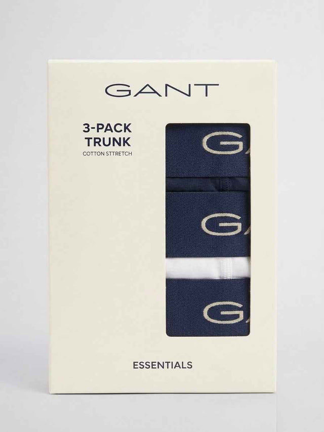 GANT BASIC TRUNK 3-PACK BOXER