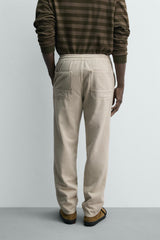ZARA WASHED JOGGER WAIST