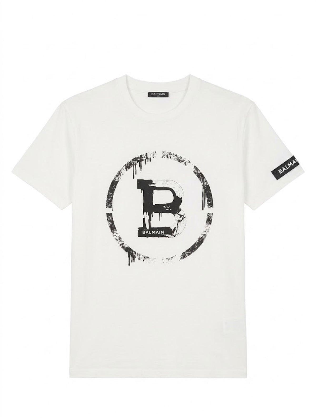 BALMAIN PARIS ROUND REGULAR T-SHIRT