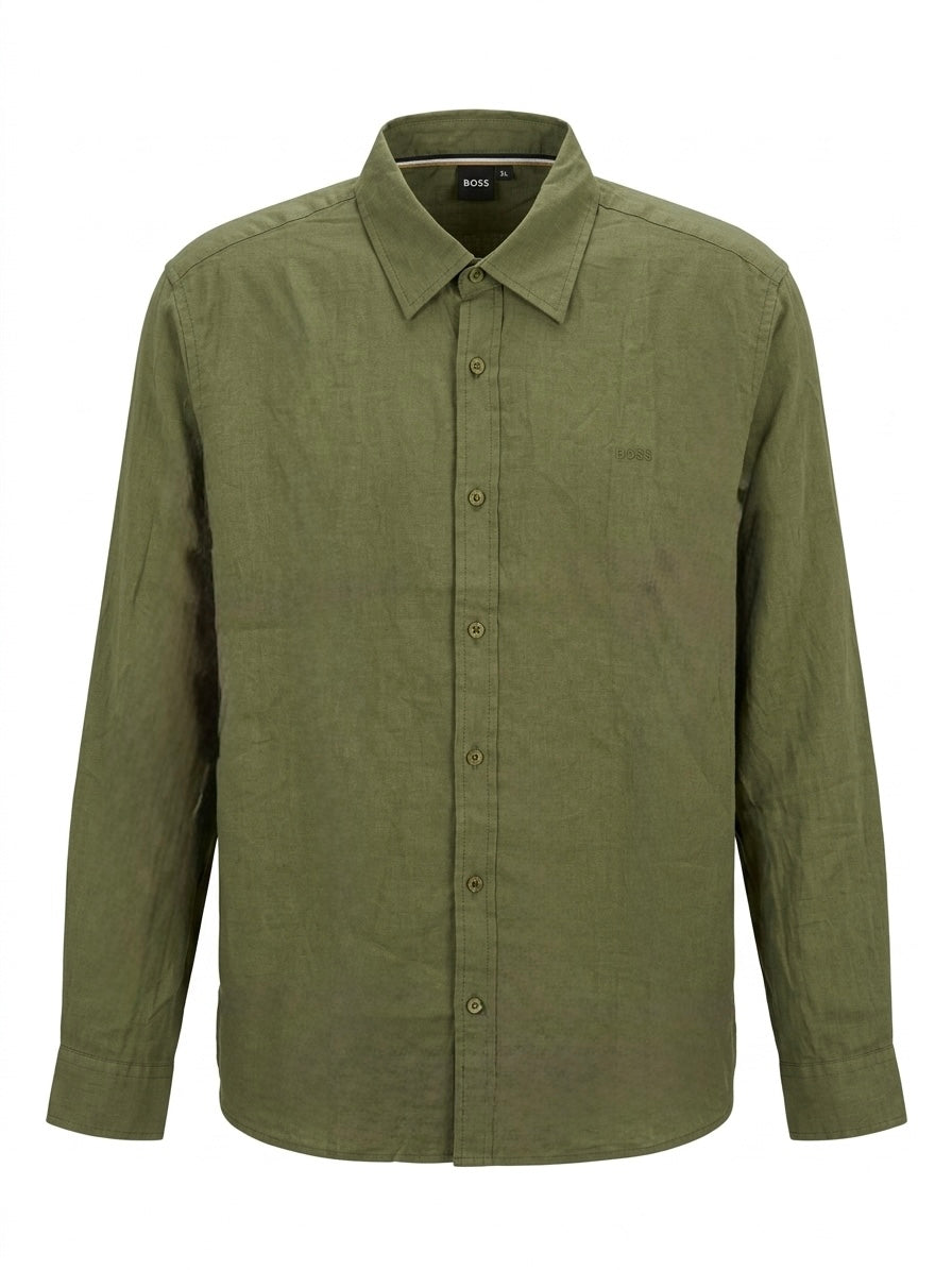 BOSS BASIC LINEN SHIRT
