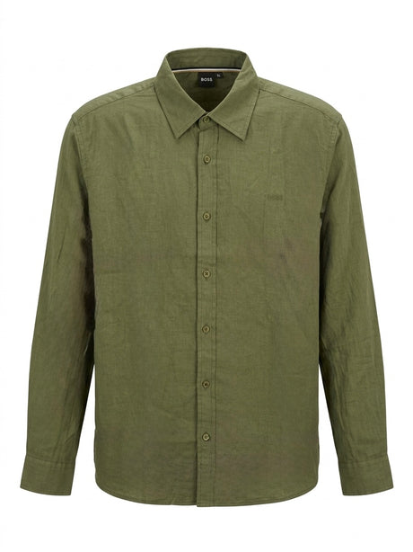 BOSS BASIC LINEN SHIRT