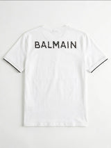 BALMAIN PARIS ROUND REGULAR T-SHIRT