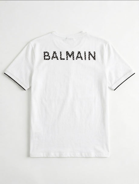 BALMAIN PARIS ROUND REGULAR T-SHIRT