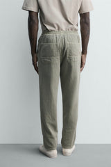 ZARA WASHED JOGGER WAIST