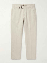 Zegna Men’s Luxury Linen Blend Trousers