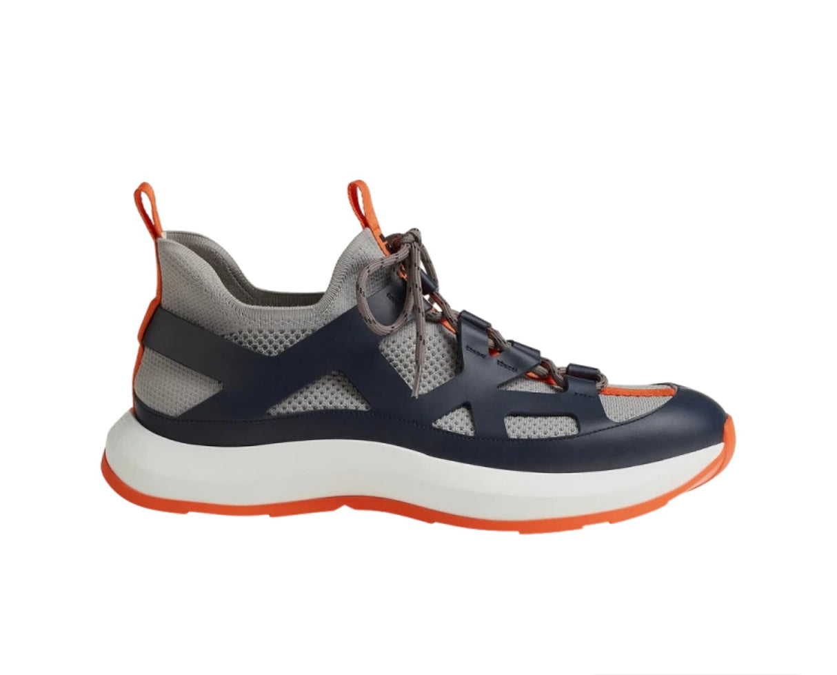 Hermès Katana Sneakers Knit Calfskin