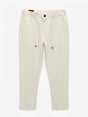 LORO PIANA WITH BUTTON RELAXED LINEN PANT